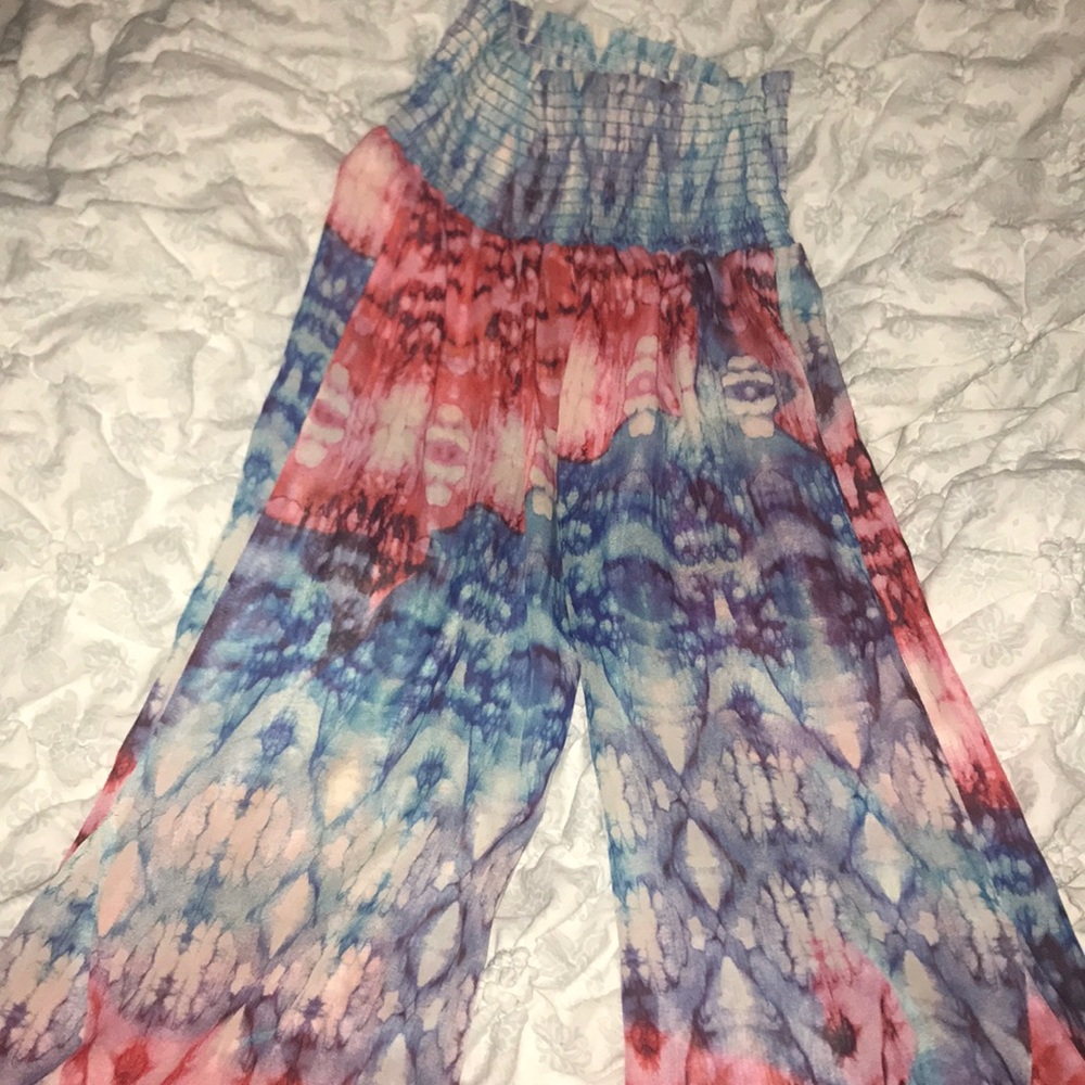 Show Me Your MuMu High Rise Tye Dye Pants